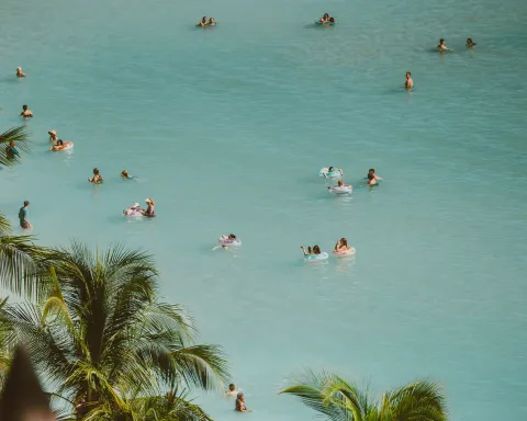 Tropical lagoon in Fiji featured among the best August getaways from Australia