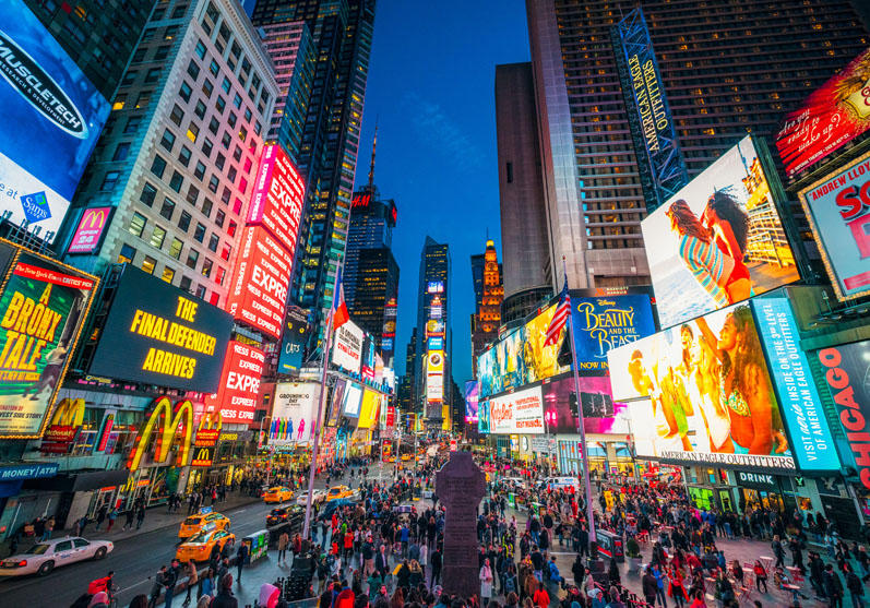 Broadway, New York City USA