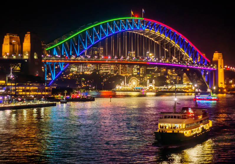 Sydney Harbour Vivid