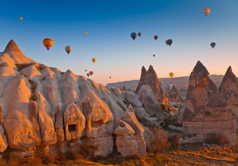 Hot Air Balloons Cappadocia, Turkey