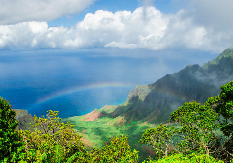 Rainbows Kaui, Hawaii