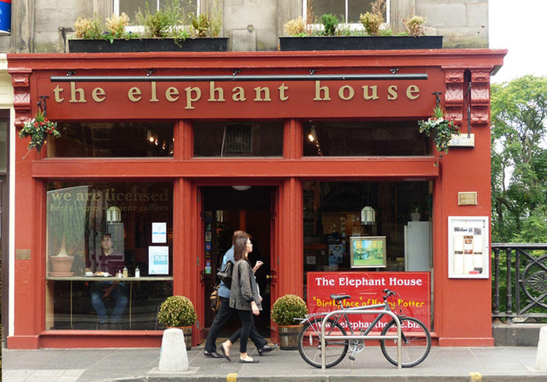 The Elephant House: Edinburgh, Scotland