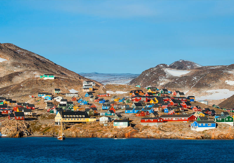 Ittoqqortoormiit Town, Greenland