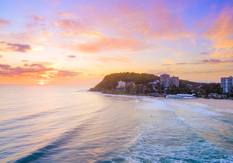 Burleigh Heads Beach, Queensland